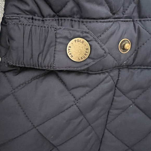 Ralph Lauren Blue Navy -Utility Jacket with Quilted Design Size 16 Girls - Picture 2 of 11